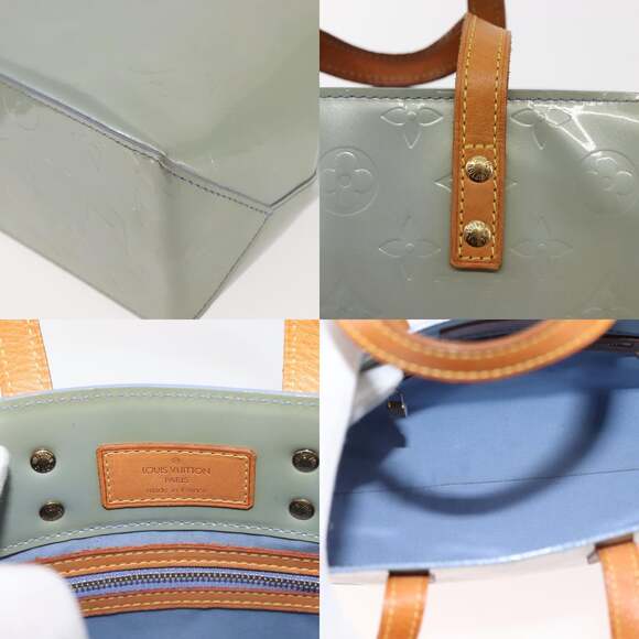 LOUIS VUITTON Monogram Vernis Reade PM Hand Bag Lavande M91220 - Picture 11 of 12